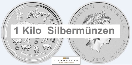 Silbermnzen 1 kg