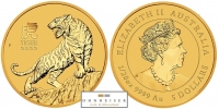 1/20 OZ Tiger 2022 Lunar III Australien Gold 
