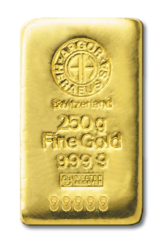 250 g Goldbarren